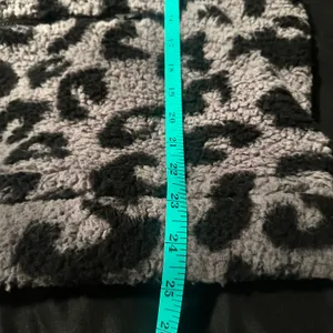 Cheetah Print Faux Fur Sweater thumbnail 10