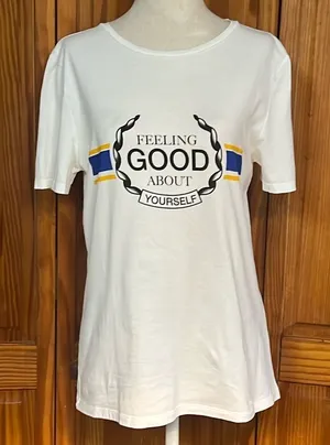 Zara “Feeling Good About Yourself” Tee thumbnail 1