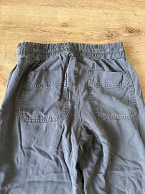 Nicole Miller Grey Drawstring Jogger Pants thumbnail 6