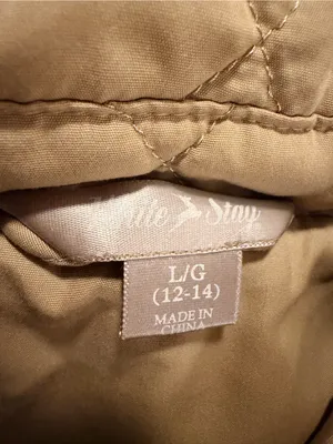White Stag Quilted Lightweight Jacket in Beige thumbnail 4