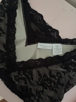 Worthington Black Lace Vintage Tank Top thumbnail 3