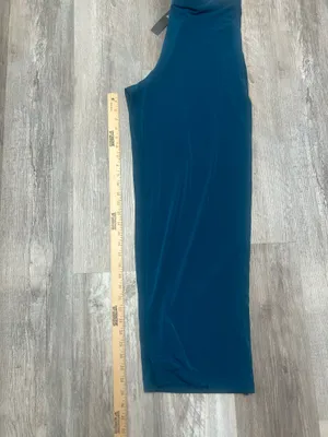 NWT Women’s Alfani Ocean Teal Wide Leg Pants Size Medium thumbnail 5