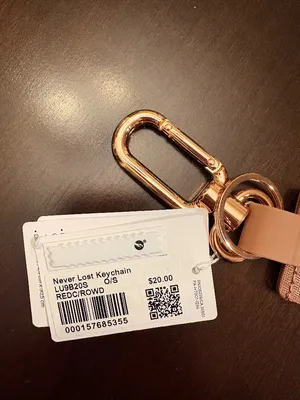 Lululemon Never Lost Keychain Authentic thumbnail 2