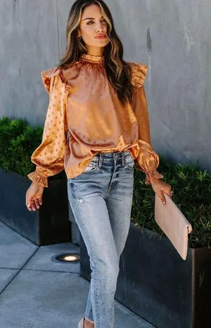 Vici Satin Top thumbnail 1