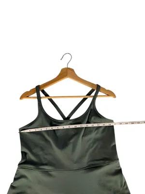 Z by Zella Outscore 2.0 Active Dress Green Built In Shorts Tennis Pickleball L thumbnail 8