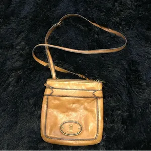 FOSSIL leather purse crossbody bag thumbnail 10