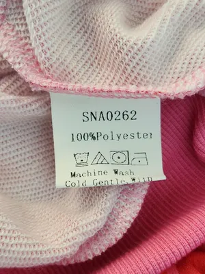 Meysi Kim Pink Camouflage Cropped Hoodie Jacket Size Large thumbnail 10