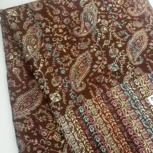 Women Paisley Scarf Pashmina Shawl Wrap Reversible Neck Scarf Stole Fringe 70x27 thumbnail 3