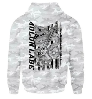 Howitzer Molon Labe Men's Arctic Camo Hoodie thumbnail 1