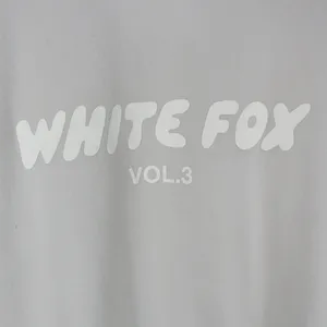 White Fox Offstage Sweater Moon Stone Gray Tan Crewneck Sweatshirt Small Medium thumbnail 6