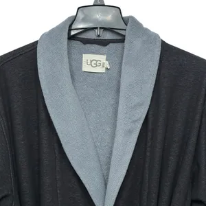 UGG Men's Robinson‎ Robe Charcoal Gray Lined Size L/XL Long Sleeve Pockets thumbnail 3