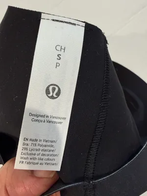 Lululemon glow up bra small thumbnail 7