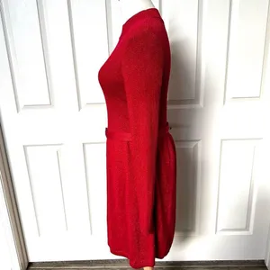 Free People red French Girl dress thumbnail 7