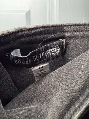 Urban Outfitters charcoal Wash Denim Mini Dress thumbnail 3