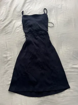 Urban Outfitters Black Strappy Mini Dress thumbnail 1