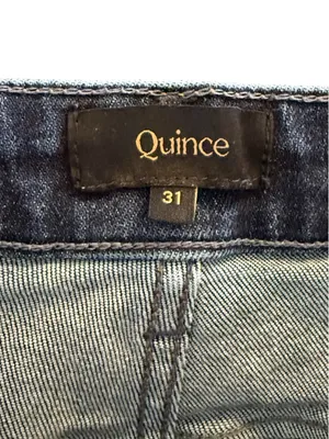 Quince Luna Stretch Flare Jeans Midnight Blue Women’s Size 31 x 32 High Rise thumbnail 7