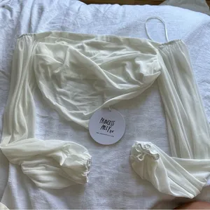 NWT Princess Polly Midnight Romance White Top thumbnail 2
