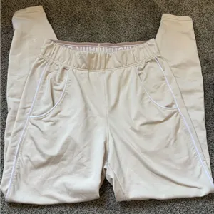 Gymshark Cream Joggers thumbnail 1