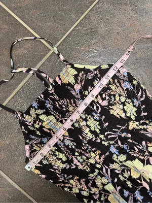 Free People Intimately FP Heat Wave Printed Maxi Dress Midnight Combo Small thumbnail 11