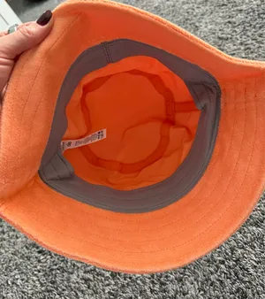 ALO Yoga Orange Terry Beachside Bucket Hat thumbnail 8