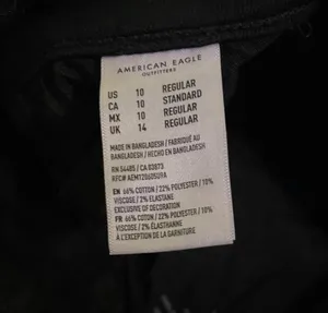 American Eagle Outfitters Ripped Black Jeans thumbnail 5