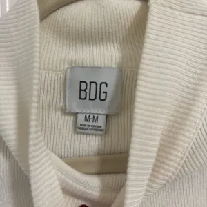 Bdg Women's White and Cream Jumper thumbnail 2