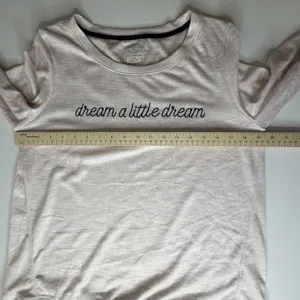 Kate Spade Dream A Little Dream Pajama Set Medium Comfy Lounge Sleep Cozy Preppy thumbnail 10