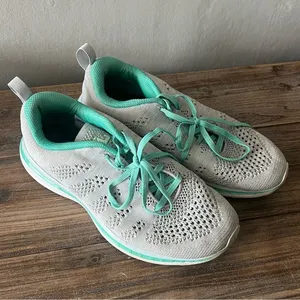 APL Techloom Pro Grey and Teal shoes Size 7.5 Womens thumbnail 1