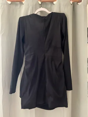 Lulus Black Long Sleeve Mini Dress thumbnail 4