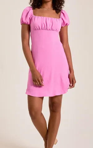 NEW Altar’d State Pink Mini Dress Size XL available NWT thumbnail 1
