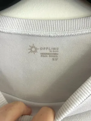 Aerie short sleeve crop top thumbnail 3