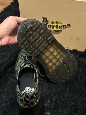 DR MARTENS 1461 distorted leopard animal print leather lace up oxfords shoes women’s 9 new thumbnail 6