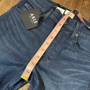 ABLE High Rise Skinny Jeans Blue Size 24 thumbnail 8