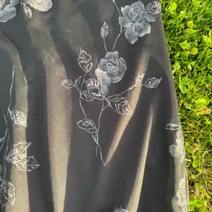 Vintage Dark Rose Gothic Dress thumbnail 2