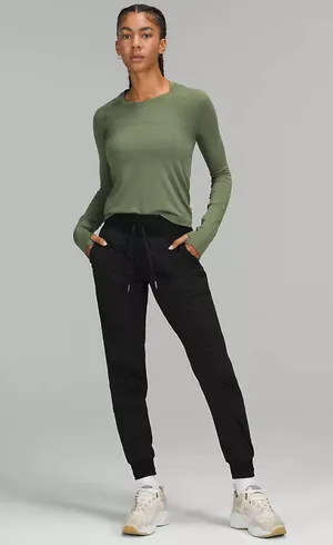 Lululemon Dance Studio Mid-Rise Jogger Full Length Black 4 thumbnail 2