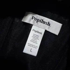 NWT Popilush Lace Corset Bustier Shapewear Top Detachable‎ Straps Black L thumbnail 5