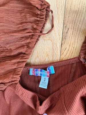 Urban Outfitters Corset Top Crop thumbnail 3
