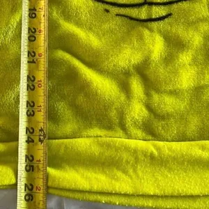 Dr. Seuss The Grinch Plush Sweatshirt Soft Long Sleeve Sz L Green Christmas thumbnail 6