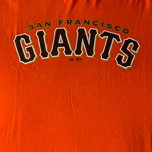 San Francisco Giants MLB Orange T-shirt thumbnail 4