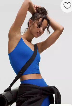 lululemon Align Tank Top Light Support casual workout active $70 nwot blue thumbnail 1