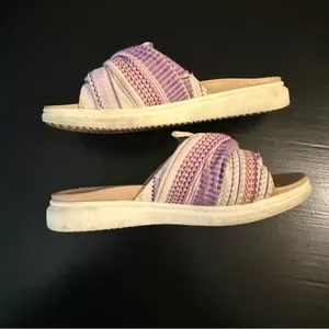 Dr. Scholl's Women's Sandals with Pink and Purple Woven‎ Straps thumbnail 8