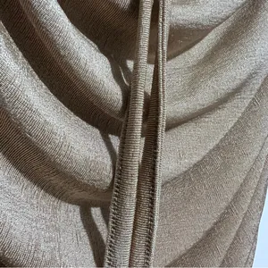 ETIQUETTE halter cross ruched mini dress size large New : Box LO3: thumbnail 5
