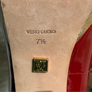 Pour La Victoire Platform Peep‎ Toe Pumps Size 7.5 B88 thumbnail 13