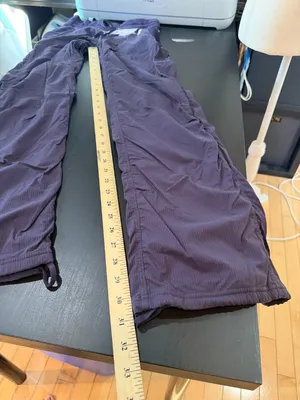 Navy Lululemon Lined Dance Studio Pants Trousers Joggers Size 2 thumbnail 8