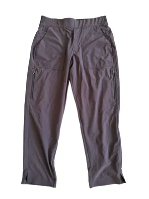 ATHLETA Purple Ankle Active Pants Size 12 thumbnail 4