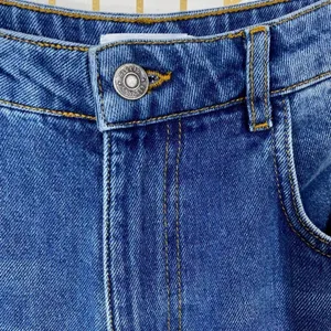 ALC A.L.C. Malone Jeans Pant Cropped High Waist Denim Medium Wash Blue Size 10‎ thumbnail 8
