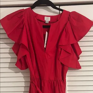 Flutter Short Sleeve Midi Dress A New Day thumbnail 2