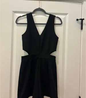 Soprano black romper thumbnail 2