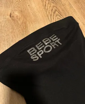Bebe Sport Y2K Bedazzled Strapless Top thumbnail 2