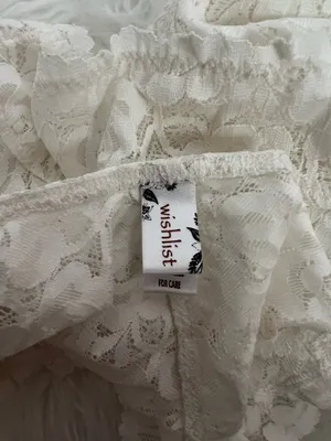 Wishlist White Bralette thumbnail 3